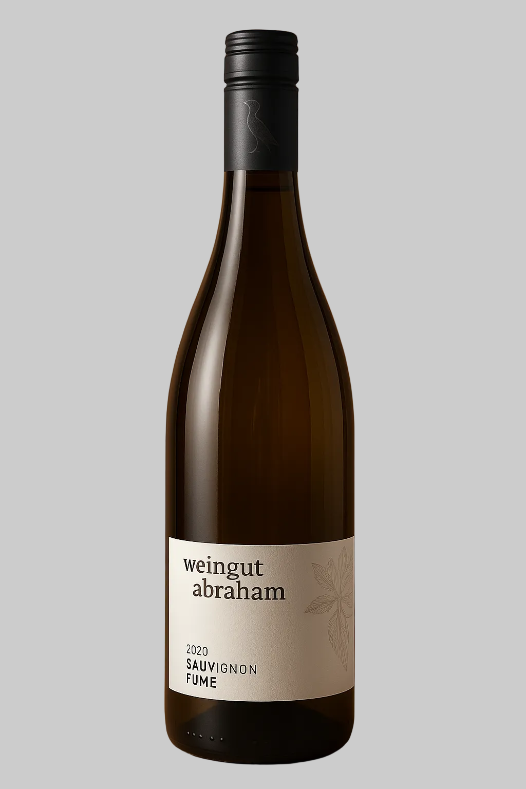 Een fles Sauvignon Fumé van Martin Abraham