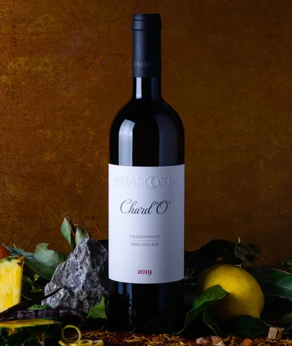 Chard'o van La Nascosta, elegante chardonnay uit Toscane